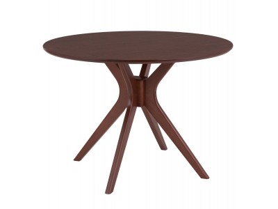 Стол Скандинавия D110 (темный орех + патина темная)