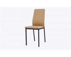 КВИРК П Стул Кофейный/Черный, экокожа