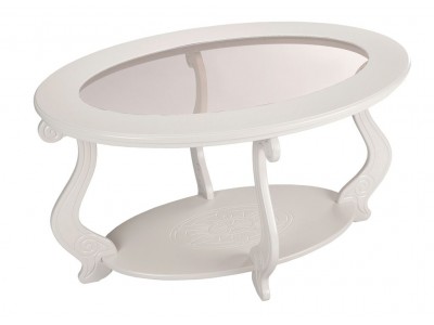 Стол кофейный Виват С (молочный дуб) Ls