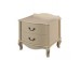 Прикроватная тумбочка Джульетта (2 ящика) Дуб шампань Ls