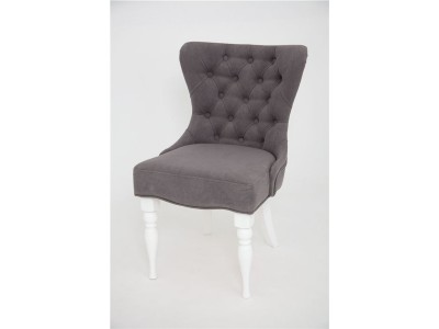 Кресло Вальс (эмаль белая / RS 15 - темно-серый)