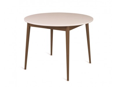 Стол Боско-1000 (столешница белая эмаль / темный тон)