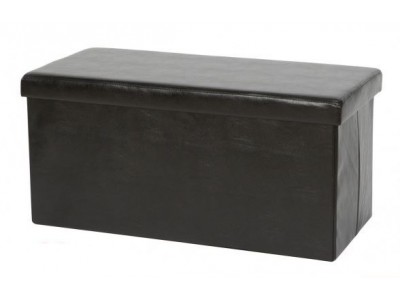 Пуф складной ПФ-10 (Черный)