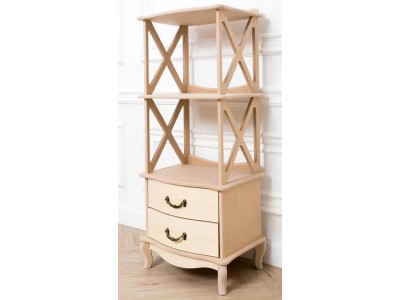 Этажерка "Джульетта"-2 (без покраски ) Вис Этажерка "Джульетта"-2 (без покраски ) Вис