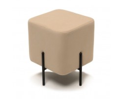 Пуф "Аликанте" (бежевый/ноги черные)