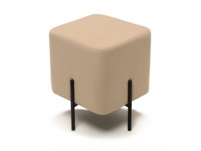 Пуф "Аликанте" (бежевый/ноги черные)