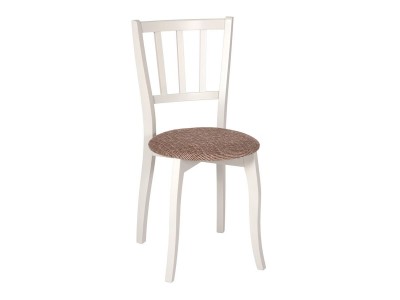 Стул Сальст (тон 308 слоновая кость/ткань Мерц белый)