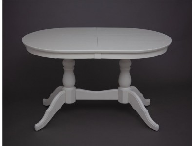Стол обеденный Овальный-1300 (слоновая кость 9001)