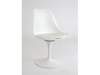 Стул на круглом основании 635-E-Т (WHITE 07/основание Белый)