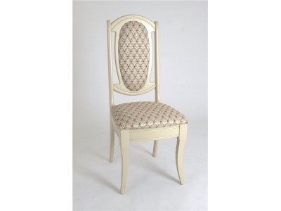 Стул "Королевский" (слоновая костьткань/ Крапинка светлая)