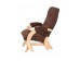 Кресло- гляйдер Модель 68 (Verona Brown/натуральное дерево/шпон)