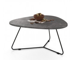 Стол журнальный "Лаварис Фьорд" (Мокрый асфальт)