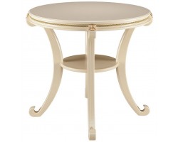 Стол журнальный "Глория М" (дуб шампань) Вис