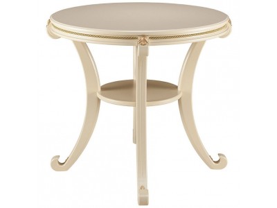 Стол журнальный "Глория М" (дуб шампань) Вис