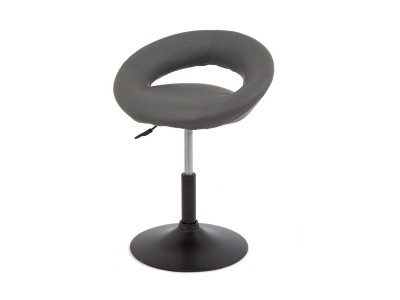 Стул S-905B (PU GREY 1001 / черный) БАЗОВЫЙ