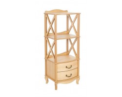 Этажерка "Джульетта"-2 (светлый дуб) Вис