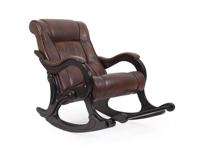 Кресло-качалка Лидер с подножкой (Антик крокодил, мод. 77)
