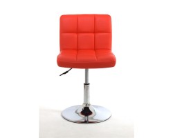 Стул ARNO (PU RED / Хром) КОМБИНИРОВАННЫЙ