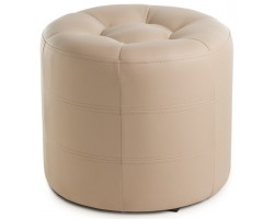 Пуф круглый ПФ-7 (Бежевый)