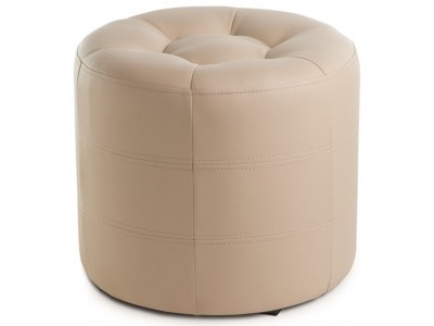Пуф круглый ПФ-7 (Бежевый)
