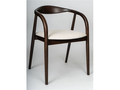 Полукресло венское Diona (темный орех/ткань Тесла 01)