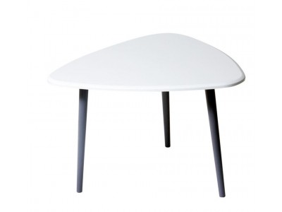 Стол журнальный "Квинс" (белый) Стол журнальный "Квинс" (белый)