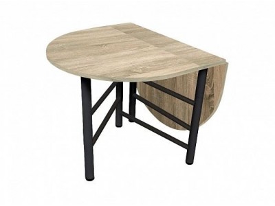 Стол-книжка Рим овал (дуб санома)