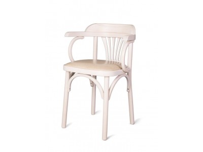 Стул Венский мягкий (беленый дуб, экокожа бежевая)