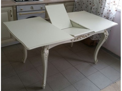 Стол Людовик (Слоновая кость 1013/Золотая патина)