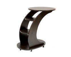 Подкатной столик "Стелс" (Венге) Вис