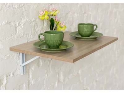 Стол настенный, складной (СЛСК 600 / ясень шимо светлый)