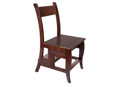 Стул-лестница трансформер (красное дерево)