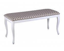 Банкетка "Дионис" (Белый/ ткань RIO)