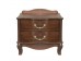 Тумбочка прикроватная "Джульетта" 2 ящ. (орех) Вис