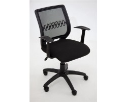 Компьютерное кресло Пента (спинка сетка/сиденье В-14) черный