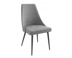 Стул LEO (b22 / GREY LUX/ЧЕРНЫЙ)