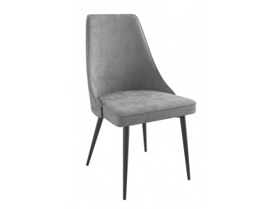 Стул LEO (b22 / GREY LUX/ЧЕРНЫЙ)