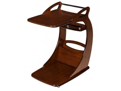 Подкатной столик Фаворит (орех) Ls