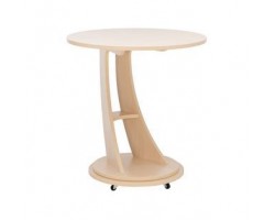 Подкатной столик "Акцент-2" (молочный дуб) Вис