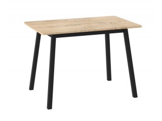 Cтол раздвижной ТИРК Радиал-110 (Дуб ирландский/Черный) 110(140)х70
