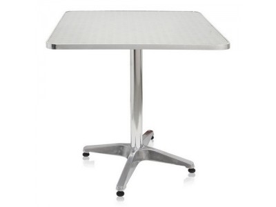 Стол квадратный 3126-LFT silver (70х70)