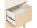 Тумбочка "Сканди" 2 ящ. (Натуральное дерево/дуб шампань)