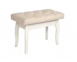 Бакетка "Карина" (сл. кость/ микровелюр 17)