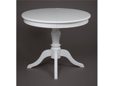 Стол "Эгина-2" (Белый/шпон бук) тип 2