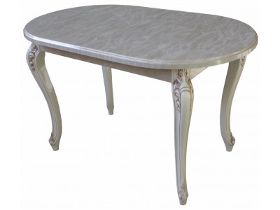 Стол Барокко (цвет-бежевый мрамор)