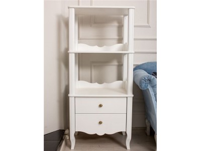 Этажерка "Версаль" 2 яруса (белый) Этажерка "Версаль" 2 яруса (белый)