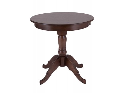 Стол обеденный не раздвижной Круглый-80 (шоколад)