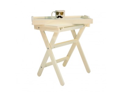 Столик с подносом Лотос (Дуб шампань) Ls