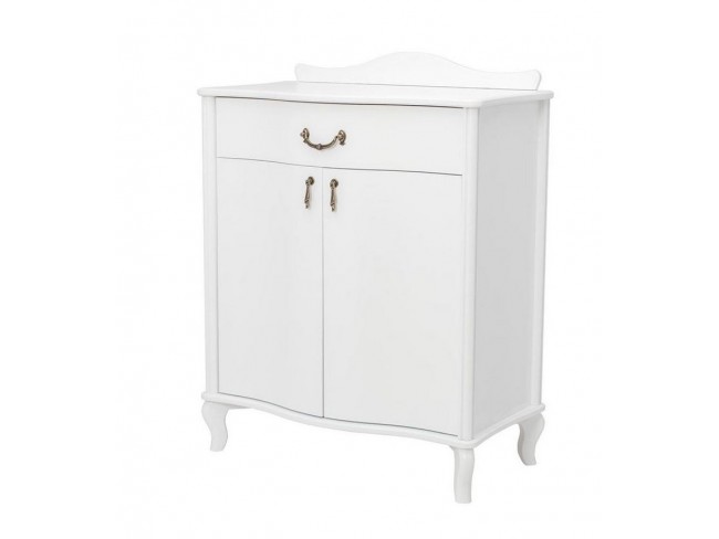 Комод "Джульетта" с распашными дверцами (молочный дуб) Вис