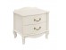 Тумбочка прикроватная "Джульетта" 2 ящ. (молочный дуб ) Вис